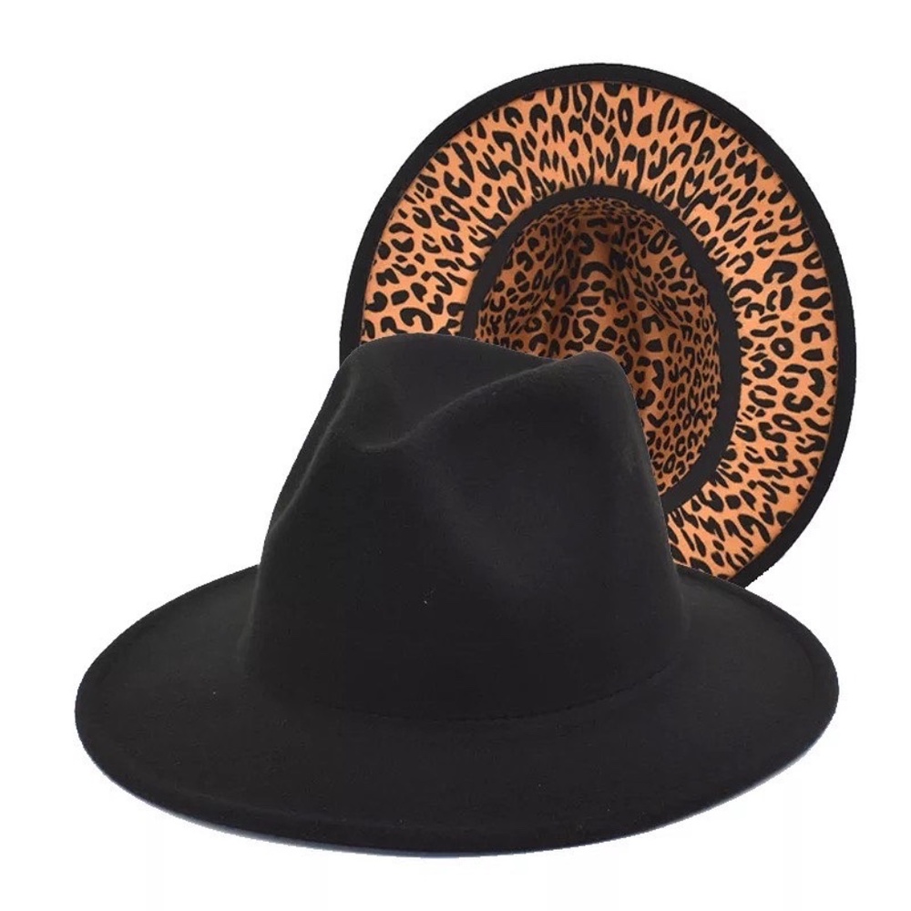 Leopard Fedora Hats - Picture 6 of 13